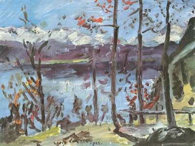 Easter at Walchensee by Lovis Corinth